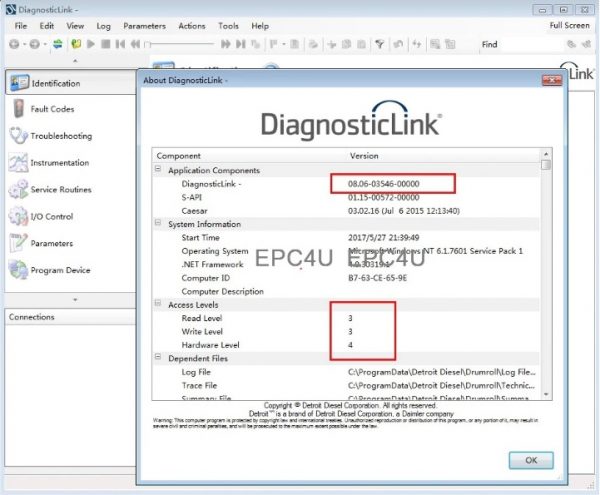 Detroit Diesel Diagnostic Link DDDL 8.06 Full