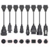 Kit 8 Cables De Conexión Para Camiones A Obd2 Delphi o Launch - Imagen 2