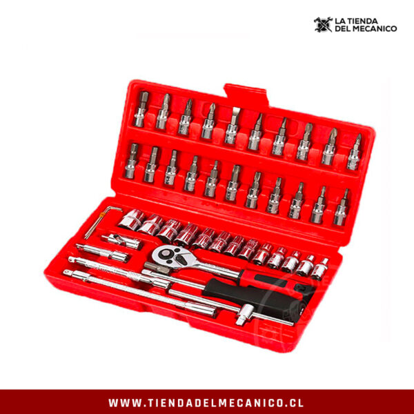Caja set dados con chicharra 46 Piezas - Imagen 2
