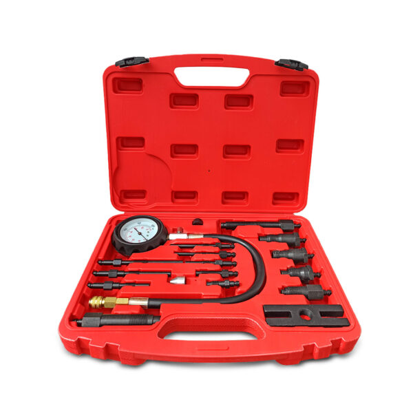 Kit Compresimetro Diésel Petrolero Universal 17pcs