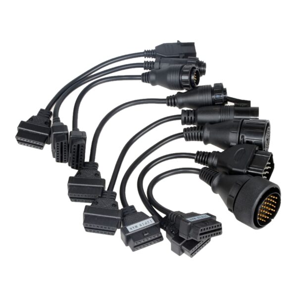 Kit 8 Cables De Conexión Para Camiones A Obd2 Delphi o Launch - Imagen 3