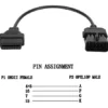 Conector Opel Obd1 A Obd2 - 10 Pin A 16 Pin Corsa