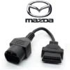 Cable Conector para Mazda de OBD1 A OBD2 17 a 16 pin