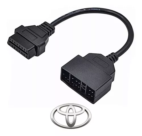 Cable Conector Toyota Obd1 22 Pin A 16 Pin Obd2