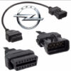 Conector Opel Obd1 A Obd2 - 10 Pin A 16 Pin Corsa