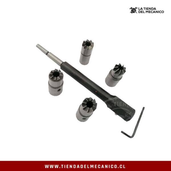 Herramienta Kit Escariador De Asientos De Inyectores Diesel - Imagen 4
