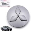 Tapa Rueda Central Mitsubishi L200 60 Mm Plata