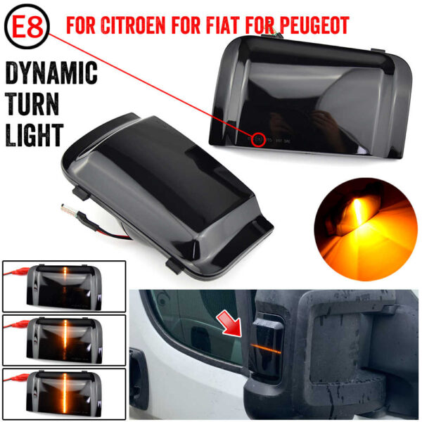 2 Pza Ala Lateral De Espejo Retrovisor Para Peugeot - Imagen 2
