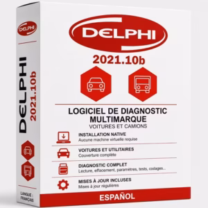SOFTWARE DE DIAGNOSTICO MULTIMARCA DELPHI 2021.10b (ENTREGA DIGITAL)