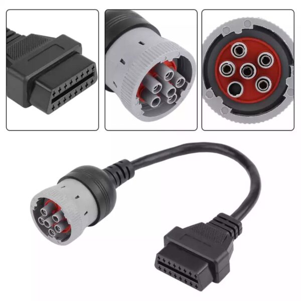 Conector Cable Cummins Deutsch J1708 6pin A Obd2
