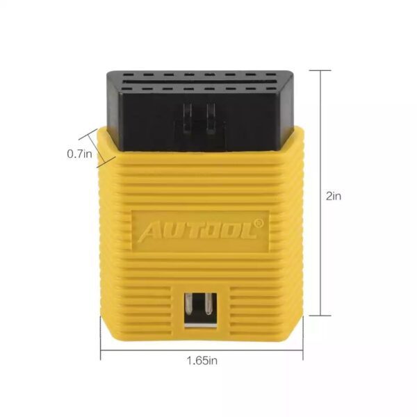 Autool Obd2 - Conector De Extensión Universal De 16 Pines