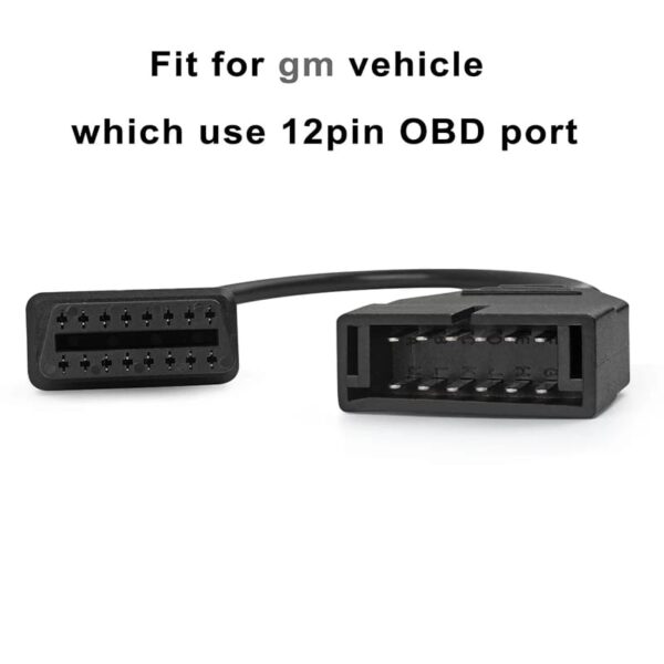 Cable Conector Gm Chevrolet Daewoo Obd1 A Obd2 - Imagen 3