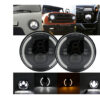 Focos LED C Aro 7" H4 para Chevrolet, Ford, Jeep, Vw, Toyota, etc. - Imagen 4