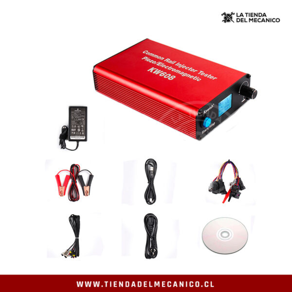 Probador Inyectores Diesel Common Rail Piezoeléctrico Tester - Imagen 4
