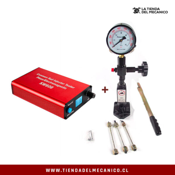 Test Inyectores Common Rail Electromagnética Y Piezo + Bomba