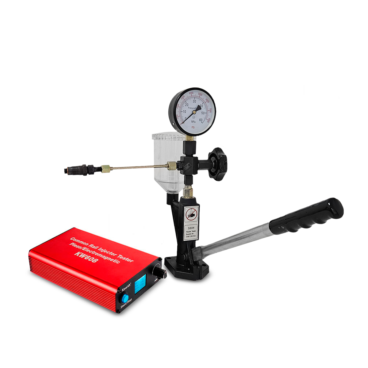 Test Inyectores Common Rail Electromagnética Y Piezo + Bomba