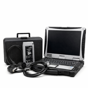 Scanner Diagnóstico JCB + Software v25.7.1 + Panasonic Toughbook CF-19 i5 8GB