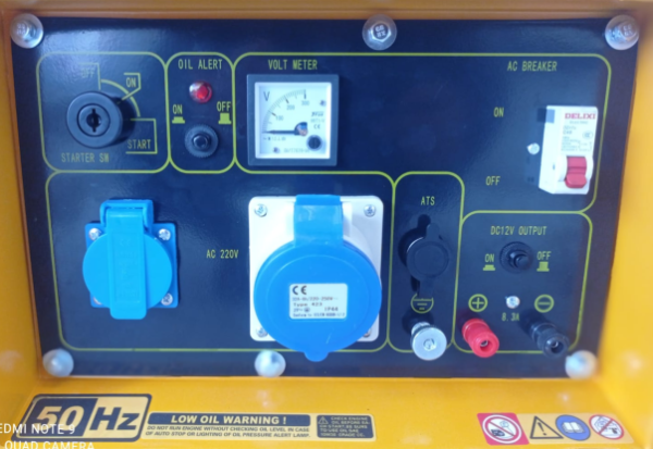 Generador Diesel 8 Kva Silencioso monofásico ATS - Imagen 3