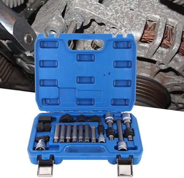 Puntas Dados Extractor Poleas Alternador 18 Pcs Universal - Imagen 3