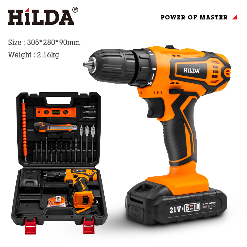 Taladro Inalámbrico Atornillador 24v+ 2 Baterias