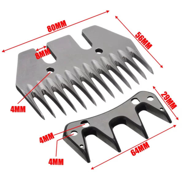 Repuesto De Esquiladora De Ovejas Cuchillos Universal - Imagen 5