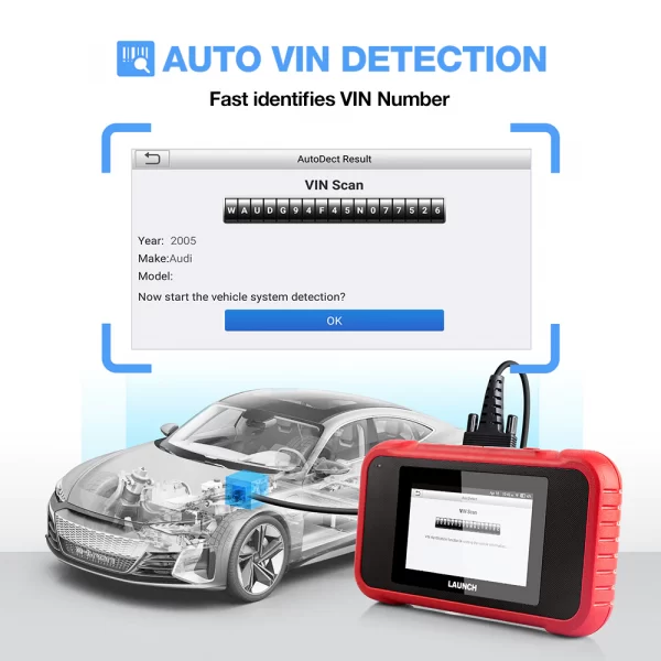 Scanner X431 CRP123E para motor, ABS, Airbag, SRS, AT, lector de código. - Imagen 8