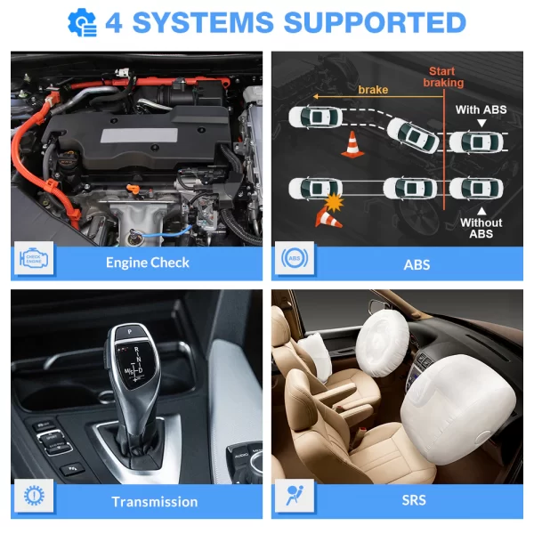 Scanner X431 CRP123E para motor, ABS, Airbag, SRS, AT, lector de código. - Imagen 10