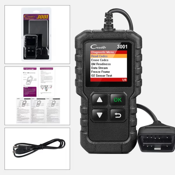 Scanner Launch CR3001 para Automóvil OBD II Multimarcas - Imagen 7
