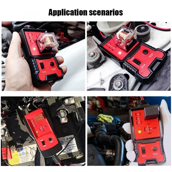 Tester Relay Probador De Alternador Batería Diagnostico 12v - Imagen 7