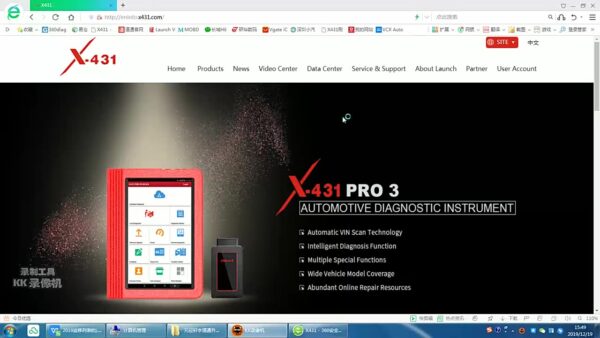 Scanner Launch CR3001 para Automóvil OBD II Multimarcas - Imagen 3