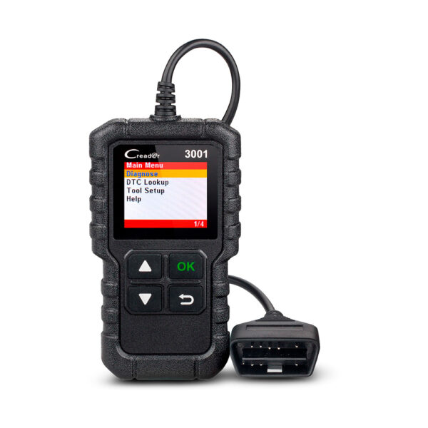Scanner CR3001 para automóvil OBD II EOBD ELM327