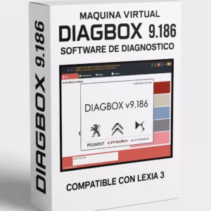 SOFTWARE DE DIAGNOSTICO DIAGBOX 9.186 VMWARE (ENTREGA DIGITAL)
