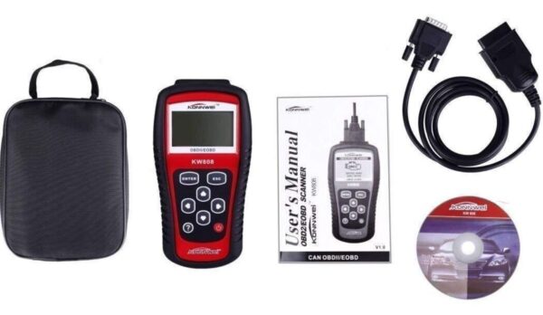 Scanner Auto Automotriz Obd2 Obdii Konnwei Kw808 - Imagen 4
