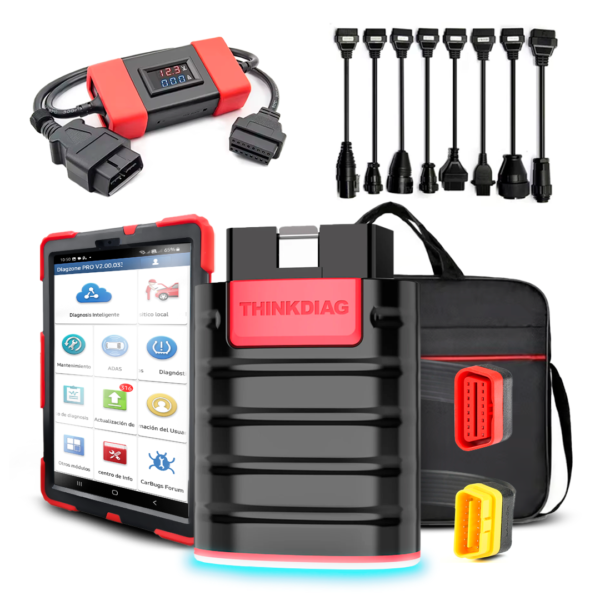 Scanner Full Funciones Diagnostico pesado 24V+ Tablet M8