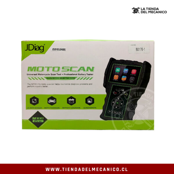 Scanner Motos JDIAG M100 Pro 10-15V - Imagen 4