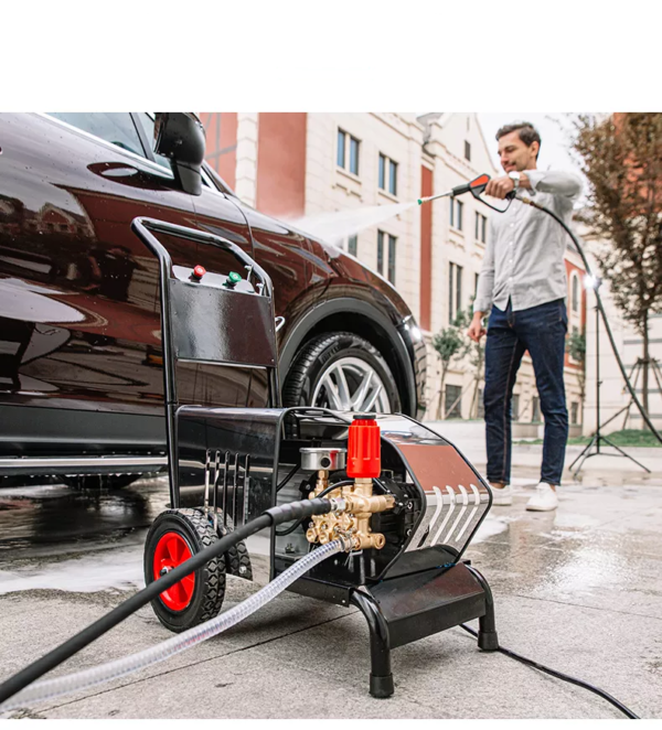 Hidrolavadora eléctrica industrial de alta presión 2000W 3700 PSI - Imagen 6