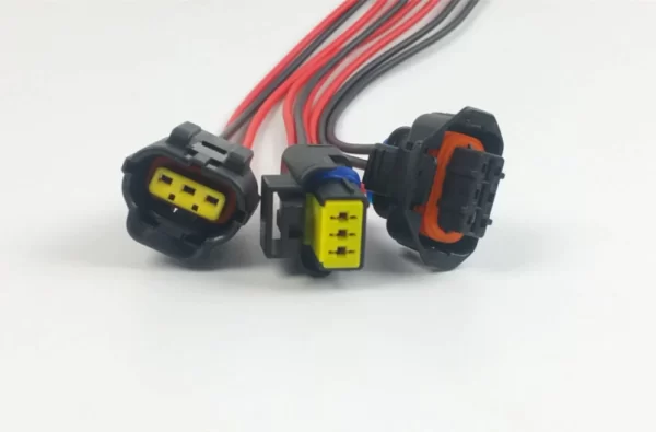 Conectores para Sensor de Presión Common Rail – Bosch, Denso, Delphi – Con Cable 15 cm
