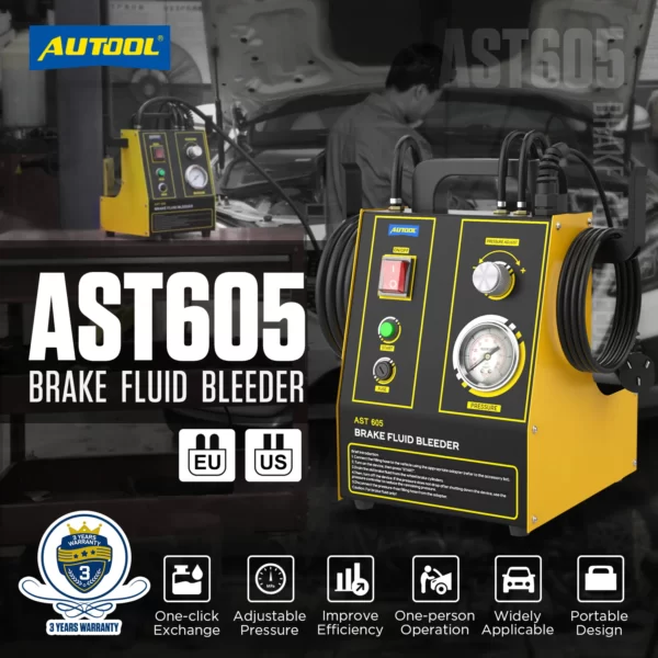 Purgador Cambiador De Aceite De Freno Automotriz universal Autool AST605 - Imagen 5