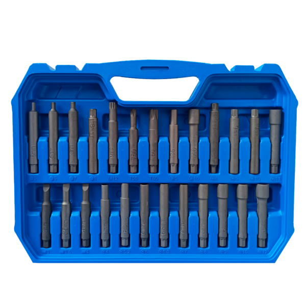 Kit caja de dados tuercas torque para amortiguadores 14-27mm 43 Pcs - Imagen 3