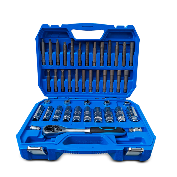 Kit caja de dados tuercas torque para amortiguadores 14-27mm 43 Pcs