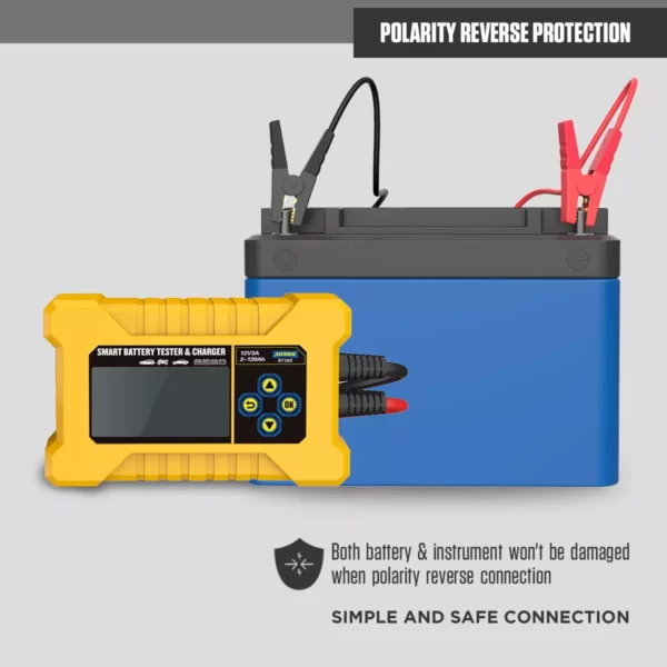 Probador y cargador de batería 12V BT380 AUTOOL - Imagen 4