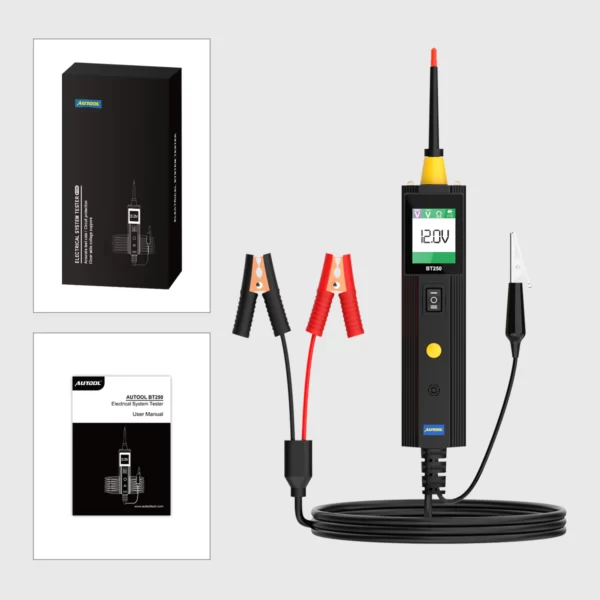 Probador de circuito eléctrico BT250 AUTOOL Punta lógica - Imagen 2