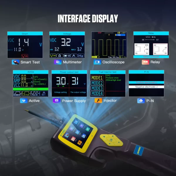 Probador de circuito eléctrico BT280 Punta lógica - Imagen 7