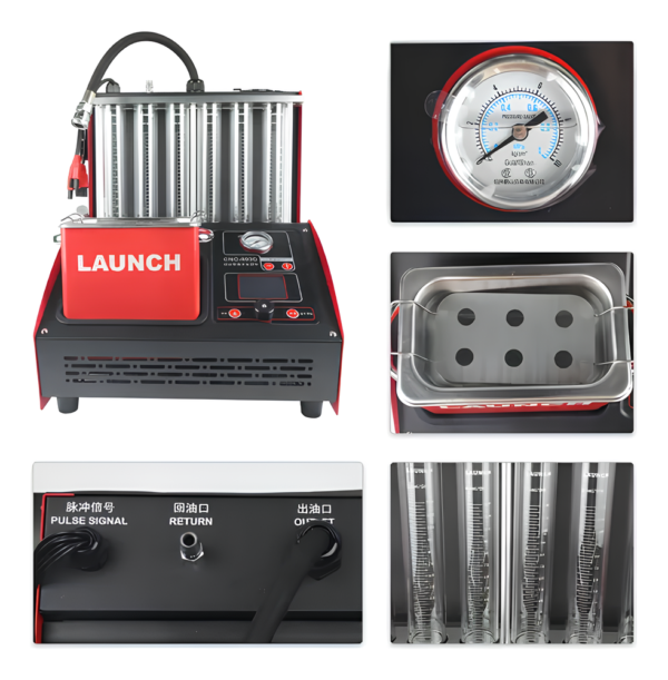 LIMPIA INYECTOR LAUNCH CNC 603-A