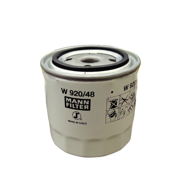 Filtro de Aceite Nissan Navara W 920/48 15208BN30A Mann Filter - Imagen 2