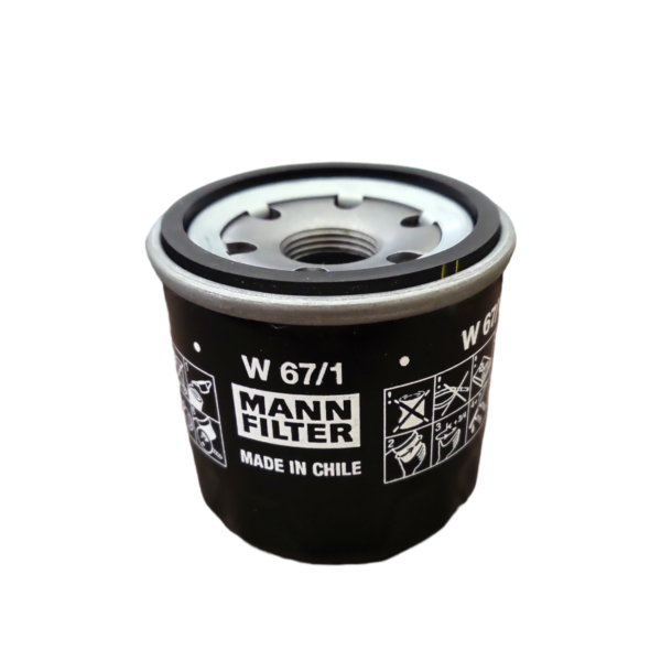 Filtro de Aceite Nissan, Mazda, Ford-W 67/1 Mann Filter - Imagen 2