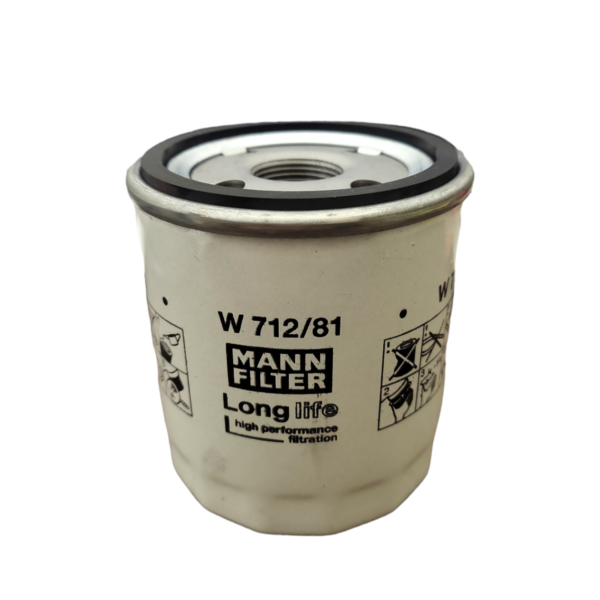 Filtro de Aceite Chevrolet Dodge Ford JEEP MG -W 712/81 Mann Filter - Imagen 2