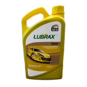 Lubricante para motor Lubrax Sintético Tecno 10W-40 X 4L
