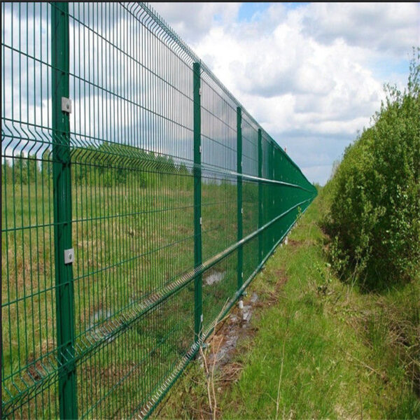 Malla Urbana PVC Para Cerco 3D de 4,50mm espesor alambre x 2,50m ancho x 1,83m Alto Verde