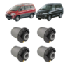 Kit 4 bujes bandeja inferior delantera para Mitsubishi Delica L400